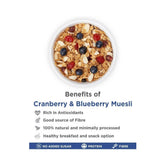 True Elements Cranberry And Blueberry Muesli True Elements