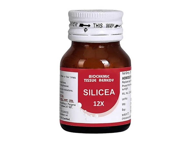 Bakson's Homeopathy Silicea Biochemic Tablets Bakson's Homeopathy Silicea Biochemic Tablets