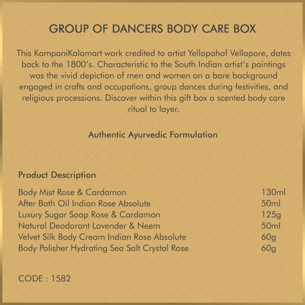 Forest Essentials Group Of Dancers Body Care Selection Forest Essentials Group Of Dancers Body Care Selection