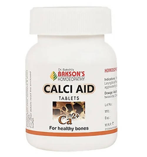 Bakson's Homeopathy Calci Aid Tablets Bakson's Homeopathy Calci Aid Tablets