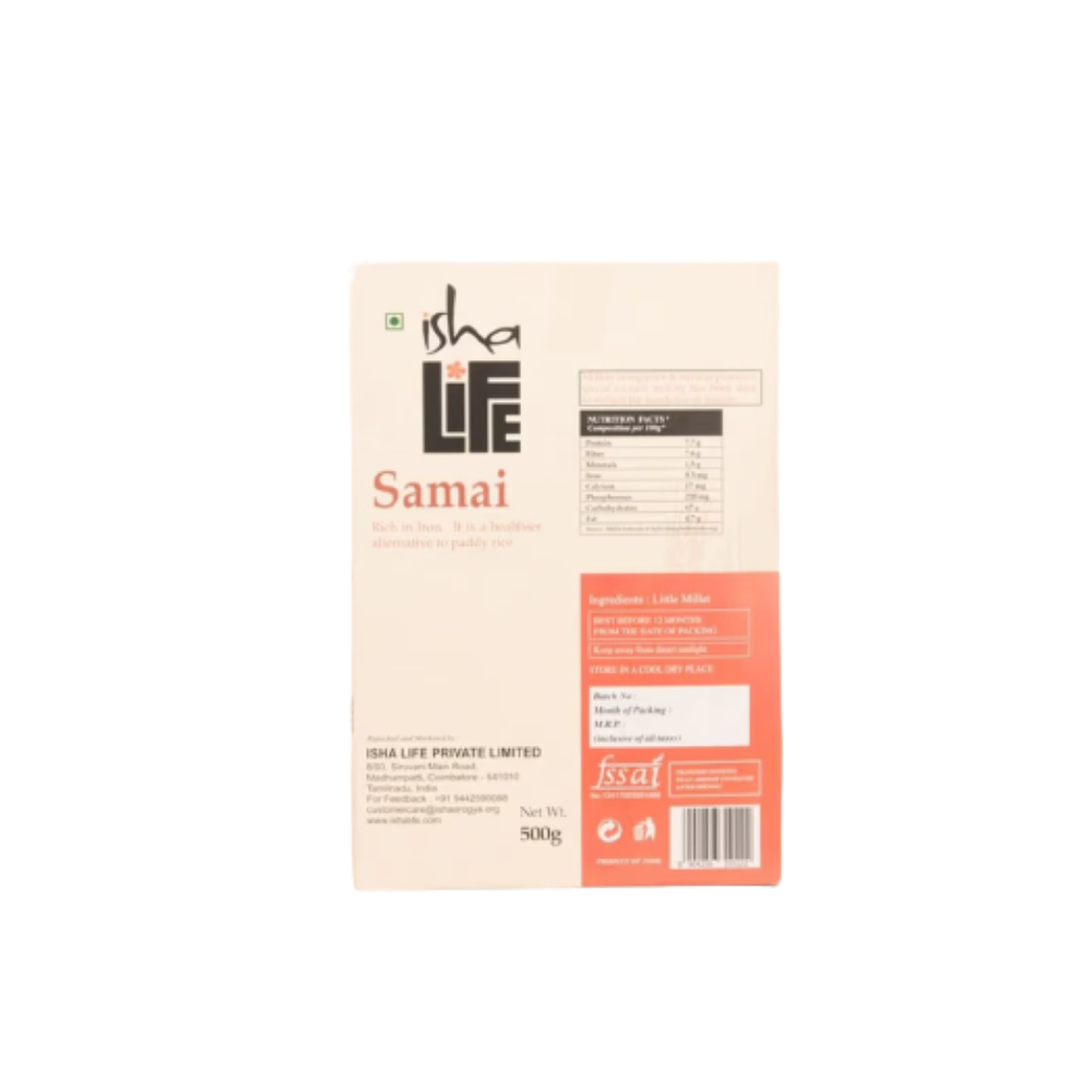 Isha Life Samai (Little Millet/Kutki) Isha Life Samai (Little Millet/Kutki)
