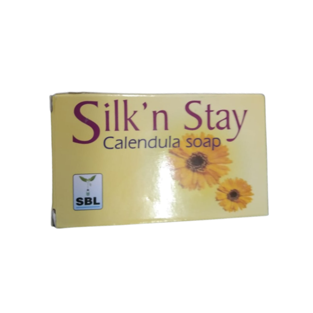 SBL Homeopathy Silk N Stay Antiseptic Calendula Soap - Safuron