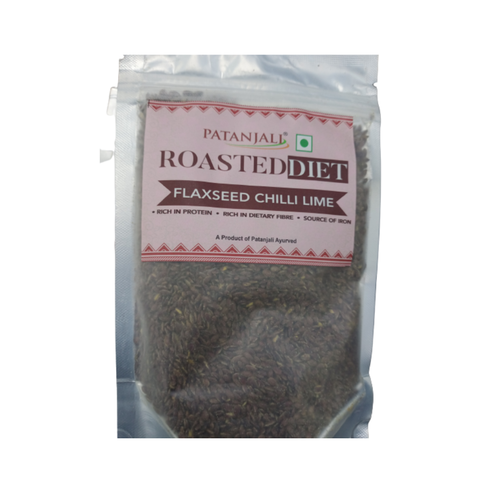 Patanjali Roasted Diet Flaxseed Chill Lime - safuroncart