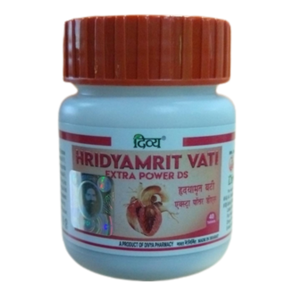 Patanjali Divya Hridyamrit Vati Extra Power - safuroncart