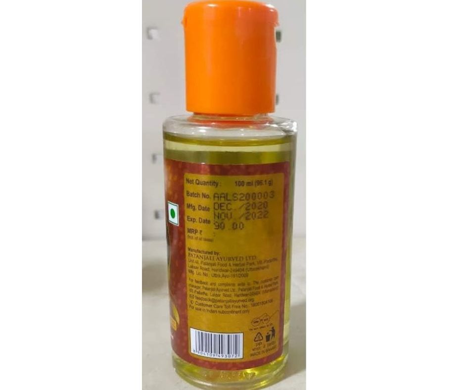 Patanjali Cold Pressed Castor Oil Patanjali Cold Pressed Castor Oil