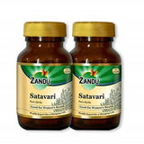 Zandu Satavari Pure Herbs Capsules - safuroncart