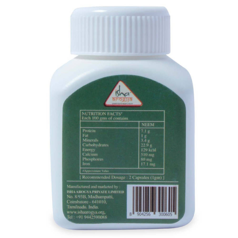 Isha Arogya Neem Powder Veg Pills Isha Arogya Neem Powder Veg Pills