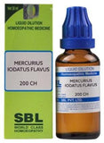 SBL Homeopathy Mercurius Iodatus Flavus Dilution