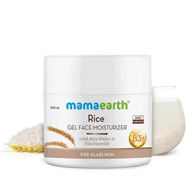 Mamaearth Rice Gel Face Moisturizer With Rice Water & Niacinamide Mamaearth Rice Gel Face Moisturizer With Rice Water & Niacinamide