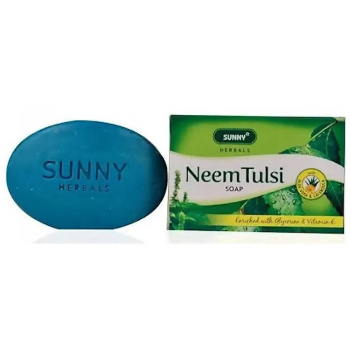 Bakson's Sunny Herbals Neem Tulsi Soap - Safuron Naturals