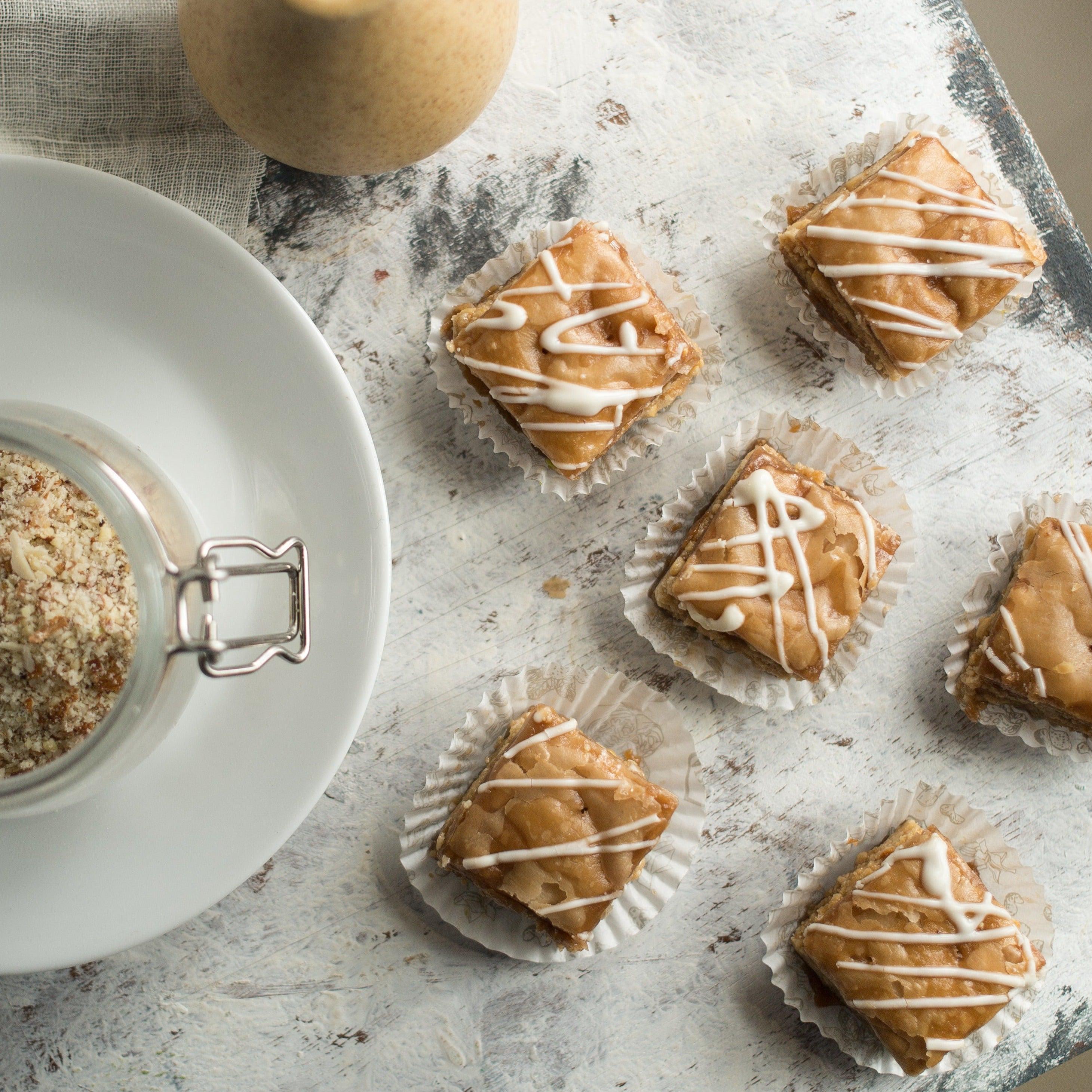Almond House White Chocolate Baklava - Safuron