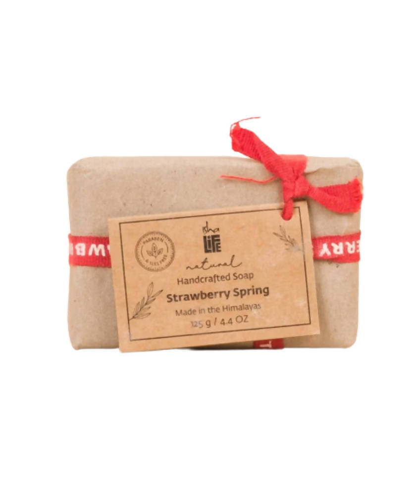 Isha Life Strawberry Spring Soap - Safuron Naturals