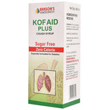 Bakson's Homeopathy Kof Aid Plus Syrup Sugar Free - Safuron Naturals