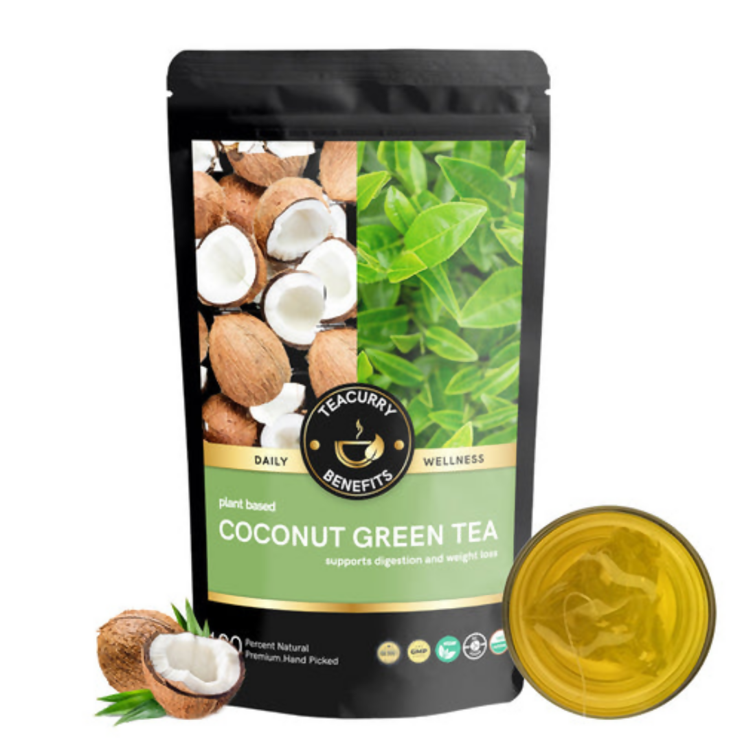 Teacurry Coconut Green Loose Tea Teacurry