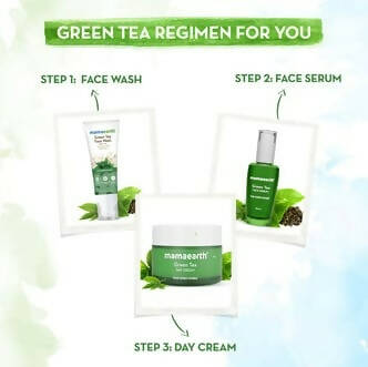 Mamaearth Green Tea Face Serum With Green Tea & Collagen For Open Pores Mamaearth Green Tea Face Serum With Green Tea & Collagen For Open Pores