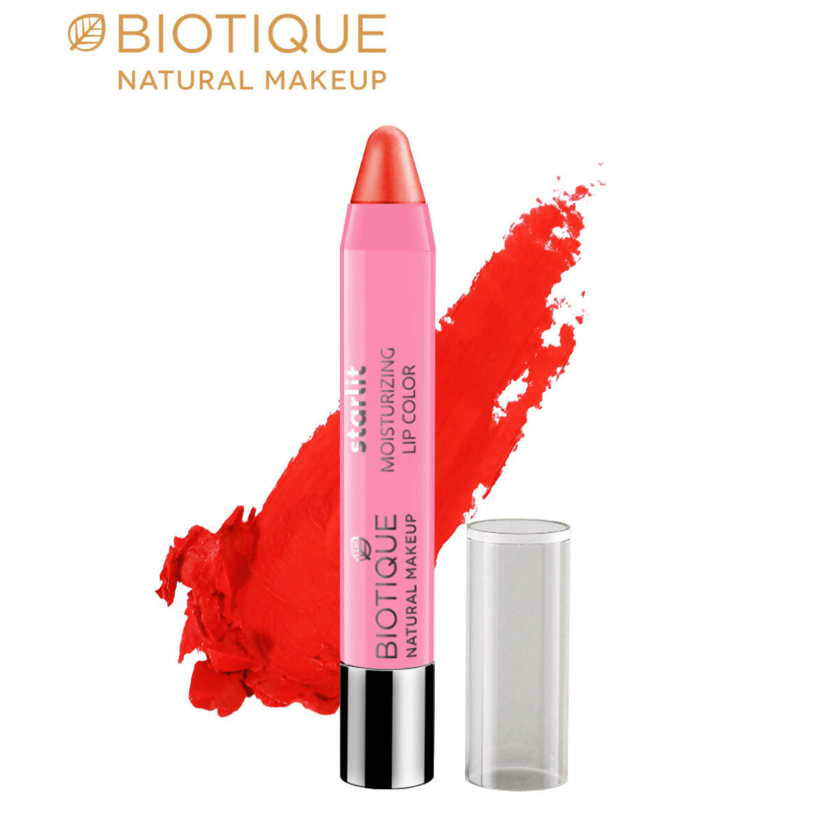 Biotique Starlit Moisturising Lipstick - Liquid Fire Biotique Starlit Moisturising Lipstick - Liquid Fire