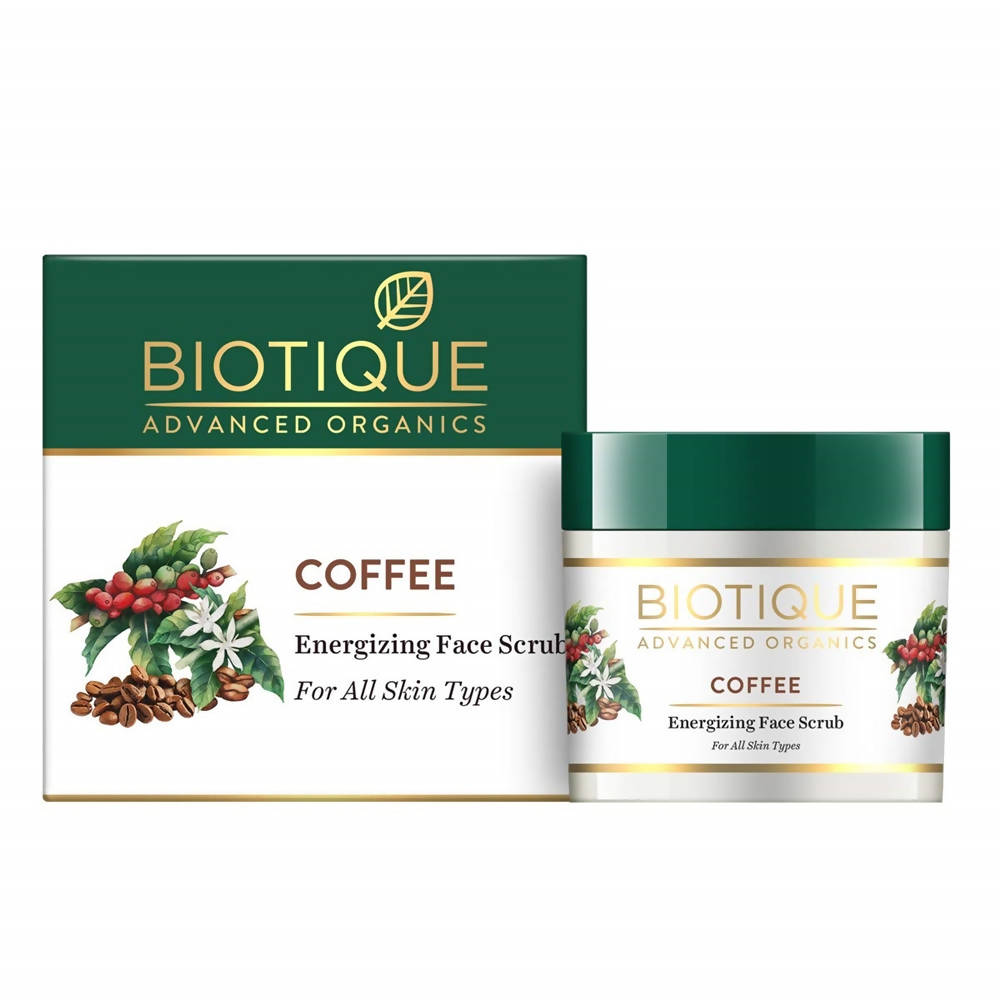 Biotique Advanced Organics Coffee Energizing Face Scrub - Safuron