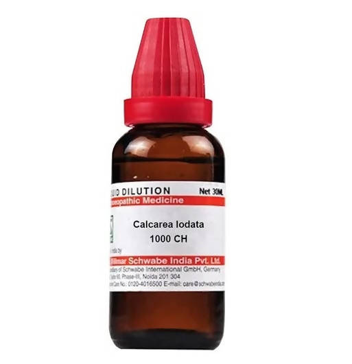 Dr. Willmar Schwabe India Calcarea Iodata Dilution 1000 ch Dr. Willmar Schwabe India Calcarea Iodata Dilution 1000 ch