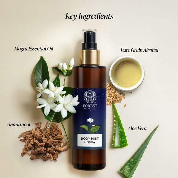 Forest Essentials Cooling Body Mist Mogra Forest Essentials Cooling Body Mist Mogra