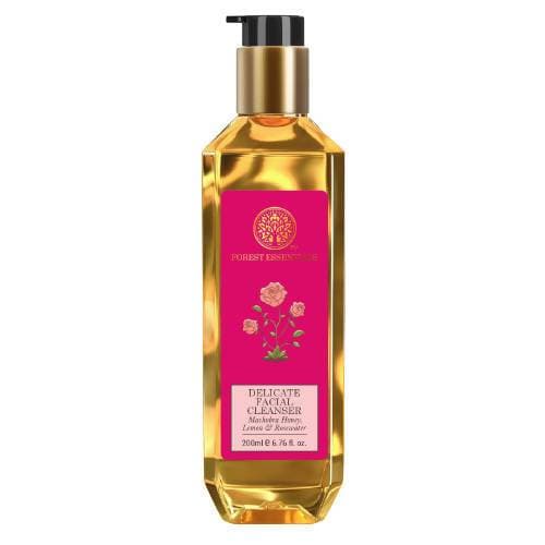 Forest Essentials Delicate Facial Cleanser Mashobra Honey, Lemon & Rosewater - Safuron