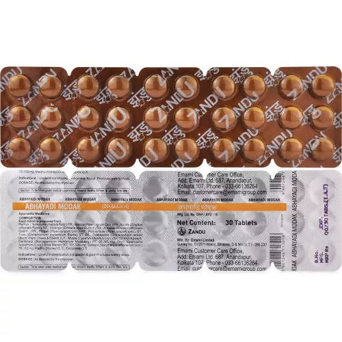 Zandu Abhayadi Modak Tablets - safuroncart