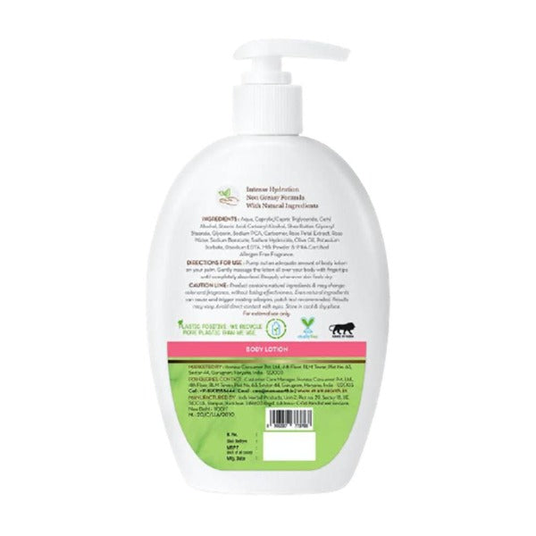 Mamaearth Rose Body Lotion with Rose Water and Milk For Deep Hydration Mamaearth Rose Body Lotion with Rose Water and Milk For Deep Hydration