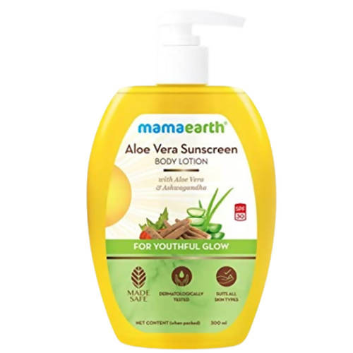 Mamaearth Aloe Vera Sunscreen Body Lotion SPF 30 - Safuron