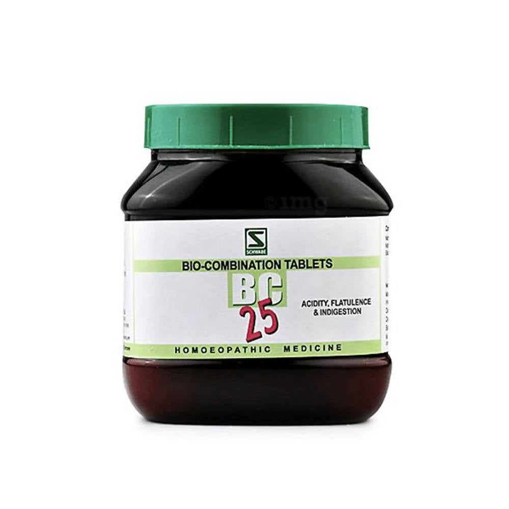 Dr. Willmar Schwabe India Bio-Combination 25 (BC 25) Tablet - Safuron Naturals Dr. Willmar Schwabe India Bio-Combination 25 (BC 25) Tablet - Safuron Naturals