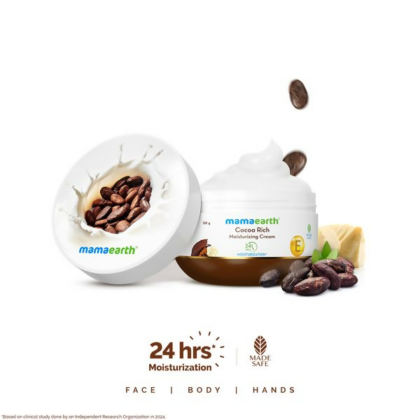 Mamaearth Cocoa Rich Moisturizing Cream with Cocoa Butter & Vitamin E For Deep Nourishment Mamaearth Cocoa Rich Moisturizing Cream with Cocoa Butter & Vitamin E For Deep Nourishment