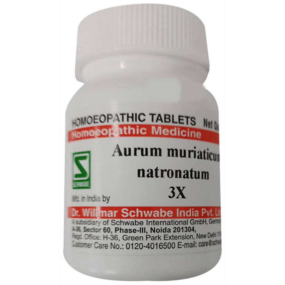 Dr. Willmar Schwabe India Aurum Muriaticum Natronatum Trituration Tablet - Safuron Naturals Dr. Willmar Schwabe India Aurum Muriaticum Natronatum Trituration Tablet - Safuron Naturals