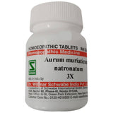 Dr. Willmar Schwabe India Aurum Muriaticum Natronatum Trituration Tablet - Safuron Naturals