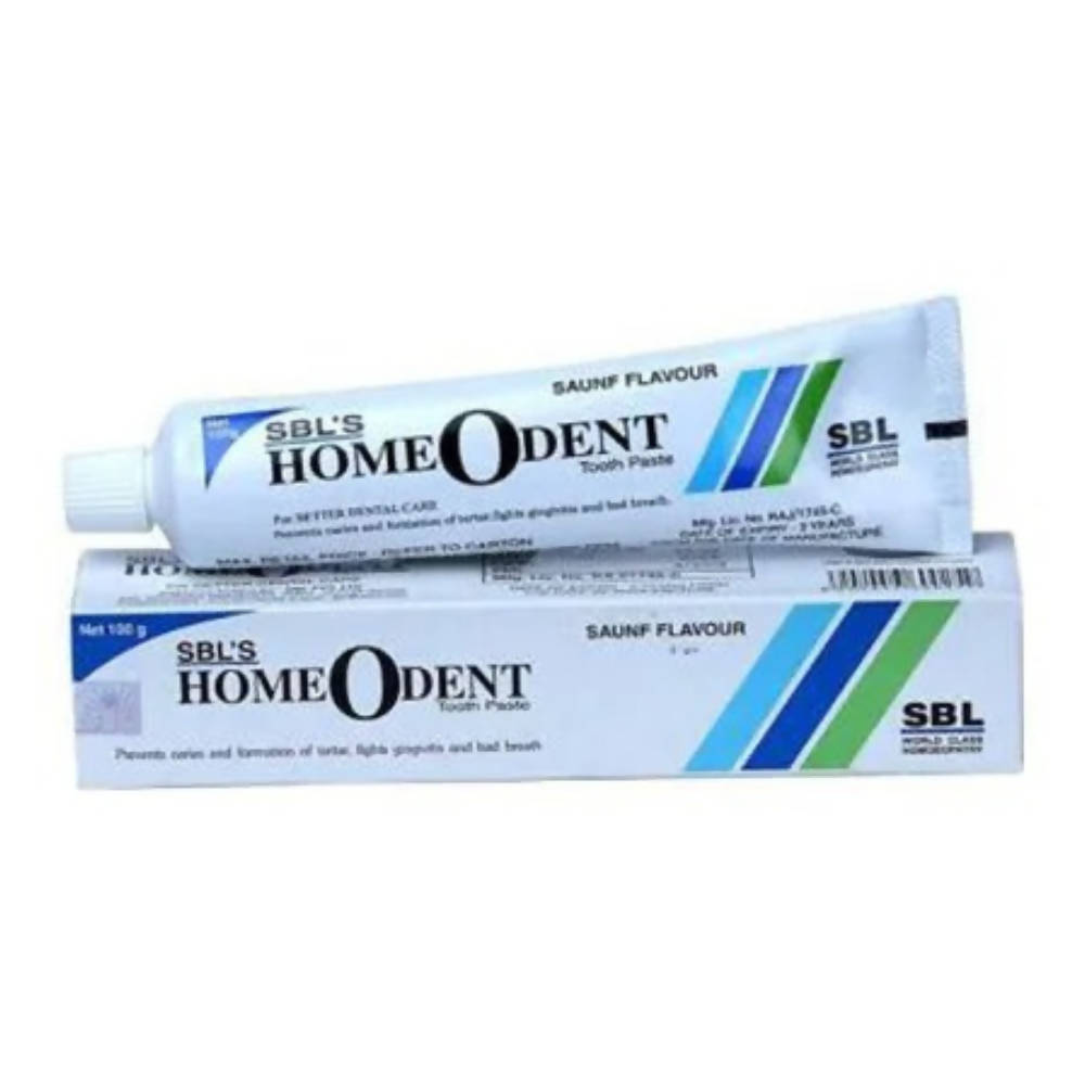 SBL Homeopathy Homeodent Saunf Toothpaste - Safuron