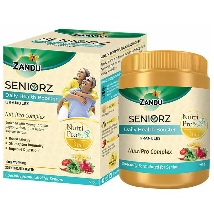 Zandu Seniorz Daily Health Booster Granules Zandu Seniorz Daily Health Booster Granules