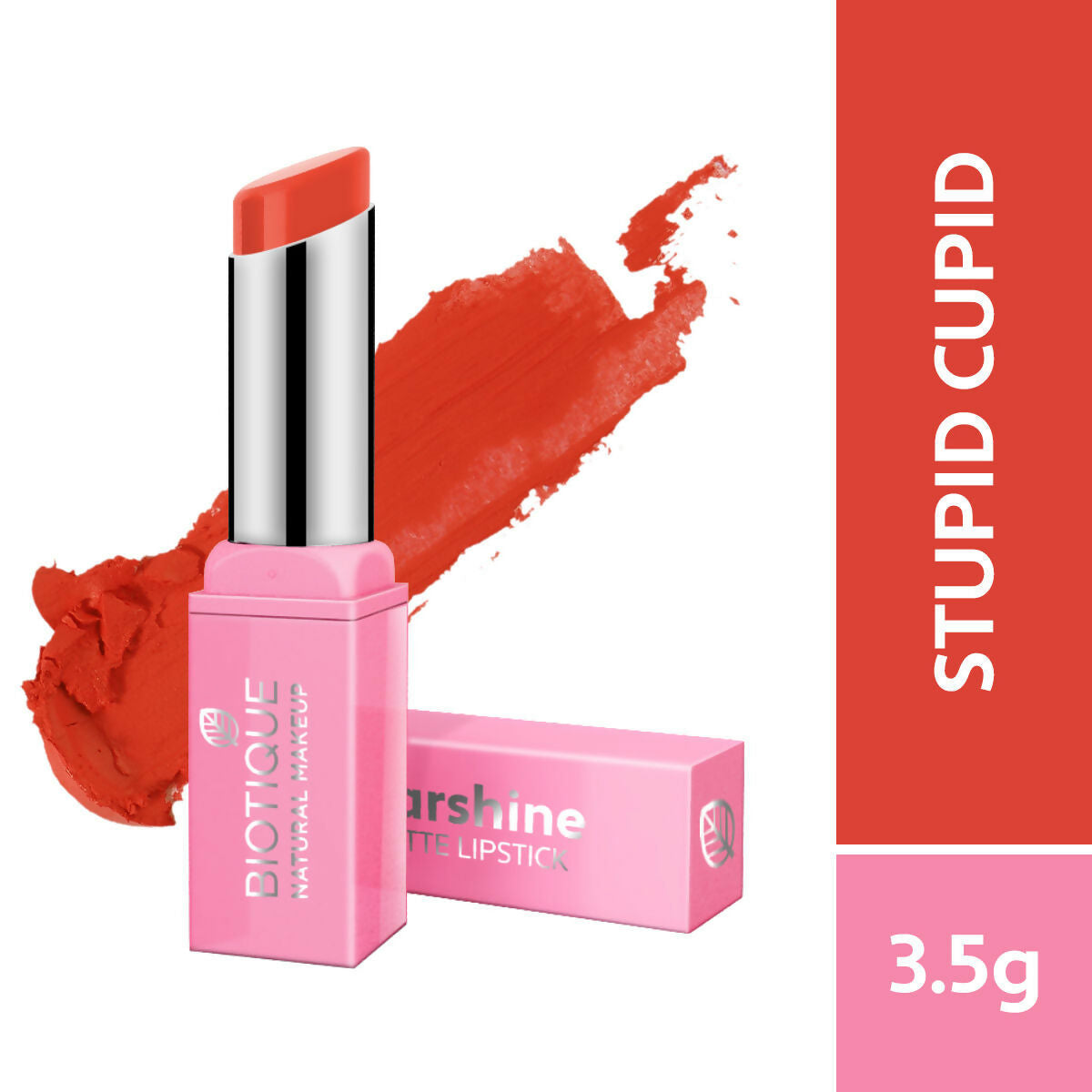Biotique Starshine Matte Lipstick - Stupid Cupid Biotique Starshine Matte Lipstick - Stupid Cupid