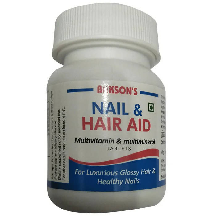 Bakson's Homeopathy Nail & Hair Aid Tablets - Safuron Naturals