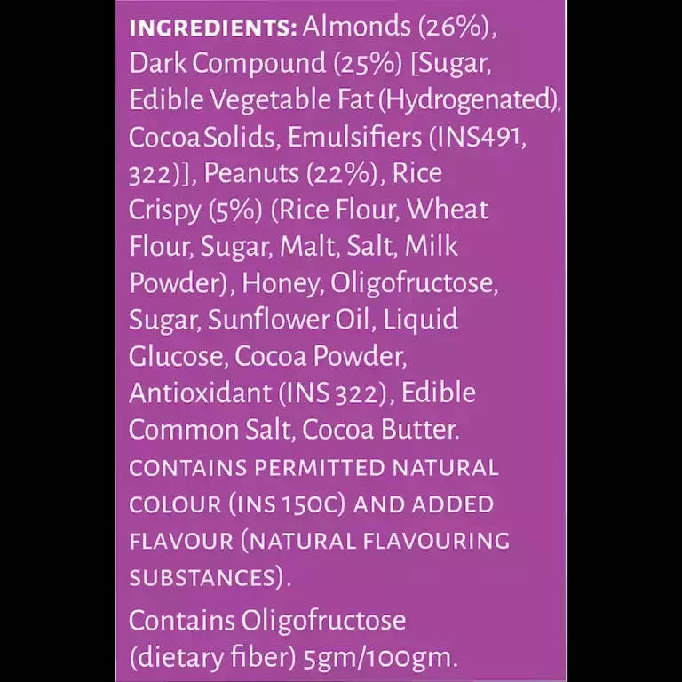 Open Secret Choco Almond Nutty Cookies Genie India