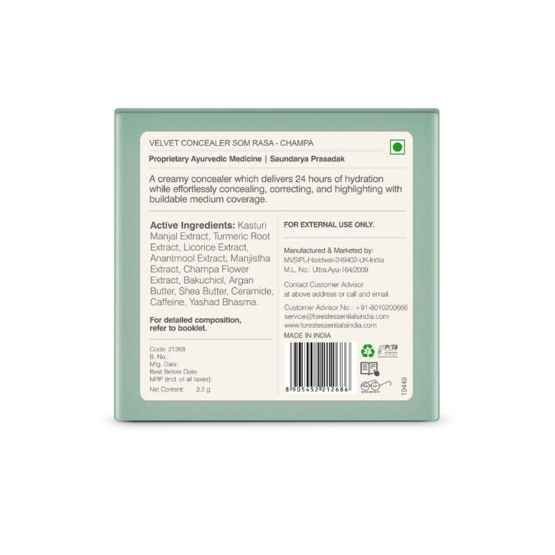 Forest Essentials Som Rasa Velvet Concealer Champa Forest Essentials Som Rasa Velvet Concealer Champa