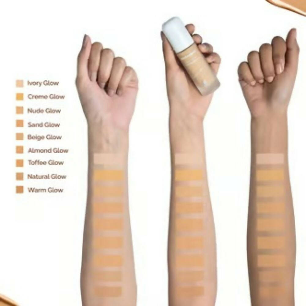 Mamaearth Glow Serum Foundation-Warm Glow Mamaearth Glow Serum Foundation-Warm Glow