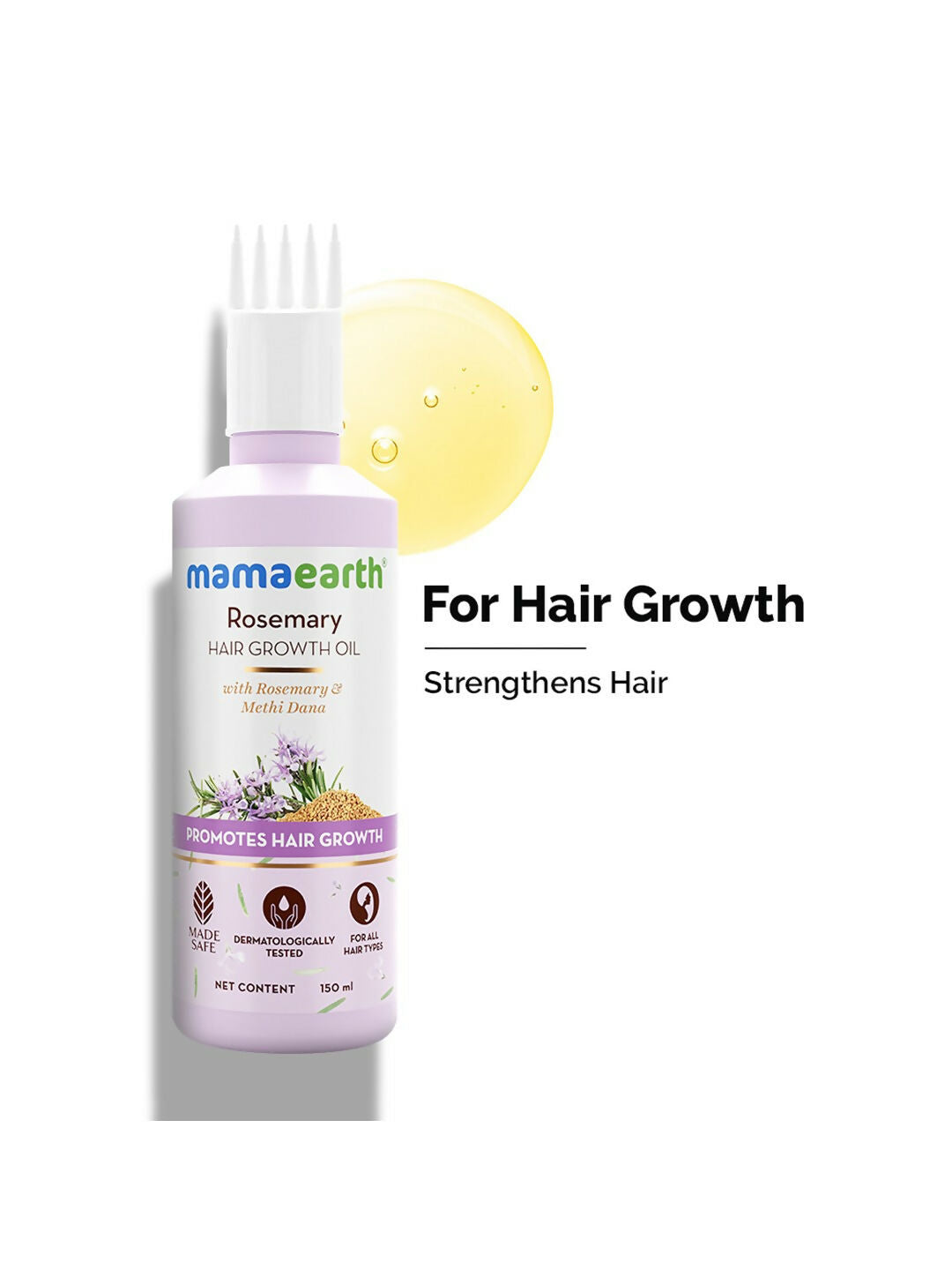 Mamaearth Rosemary Hair Growth Oil & Hair Growth Scalp Serum Combo Mamaearth Rosemary Hair Growth Oil & Hair Growth Scalp Serum Combo