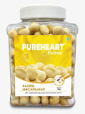 Pureheart Nutreat Salted Macadamia|Premium Dry Roasted Macadamia Nuts - Safuron