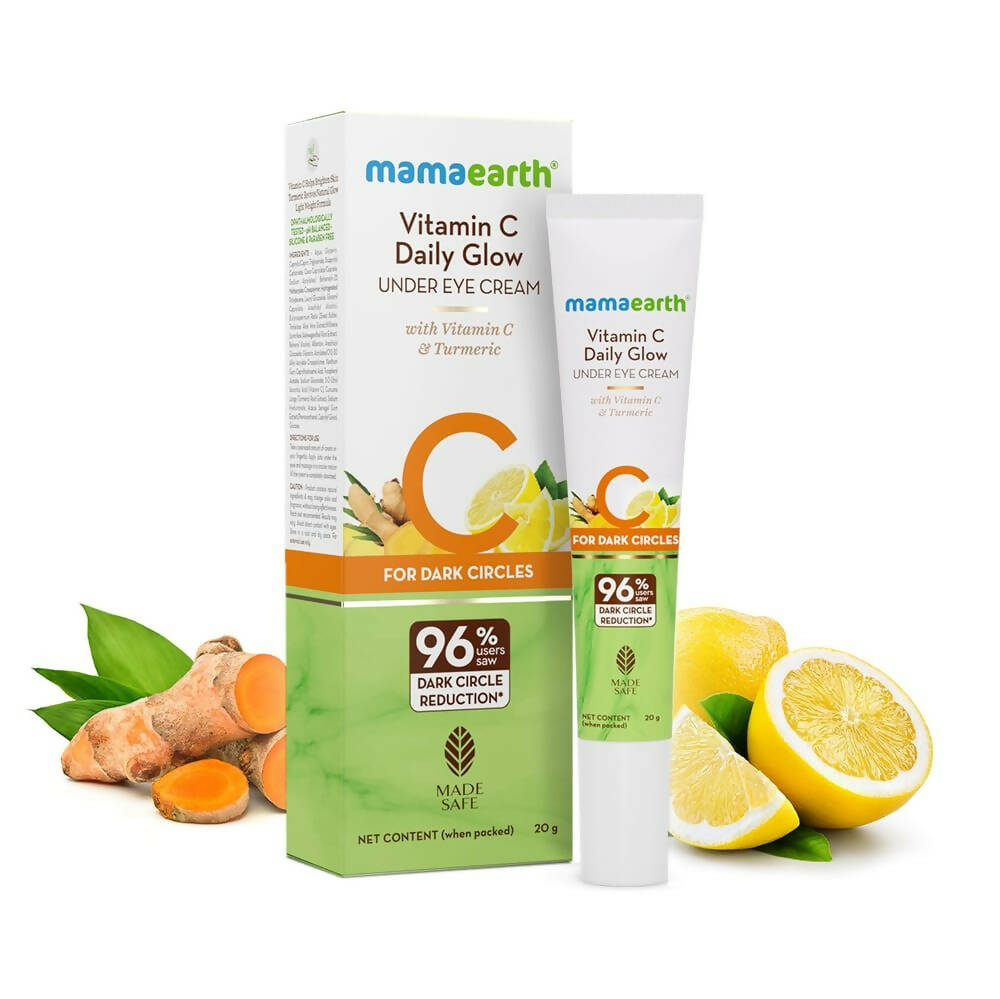 Mamaearth Vitamin C Daily Glow Under Eye Cream with Vitamin C & Turmeric Mamaearth Vitamin C Daily Glow Under Eye Cream with Vitamin C & Turmeric
