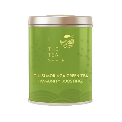 The Tea Shelf Tulsi Moringa Green Tea - Safuron