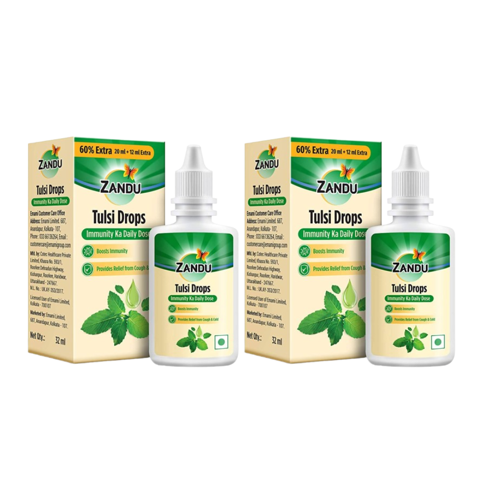 Zandu Tulsi Drops - safuroncart Zandu Tulsi Drops - safuroncart