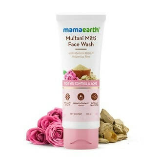 Mamaearth Multani Mitti Face Wash With Multani Mitti & Bulgarian Rose Mamaearth Multani Mitti Face Wash With Multani Mitti & Bulgarian Rose