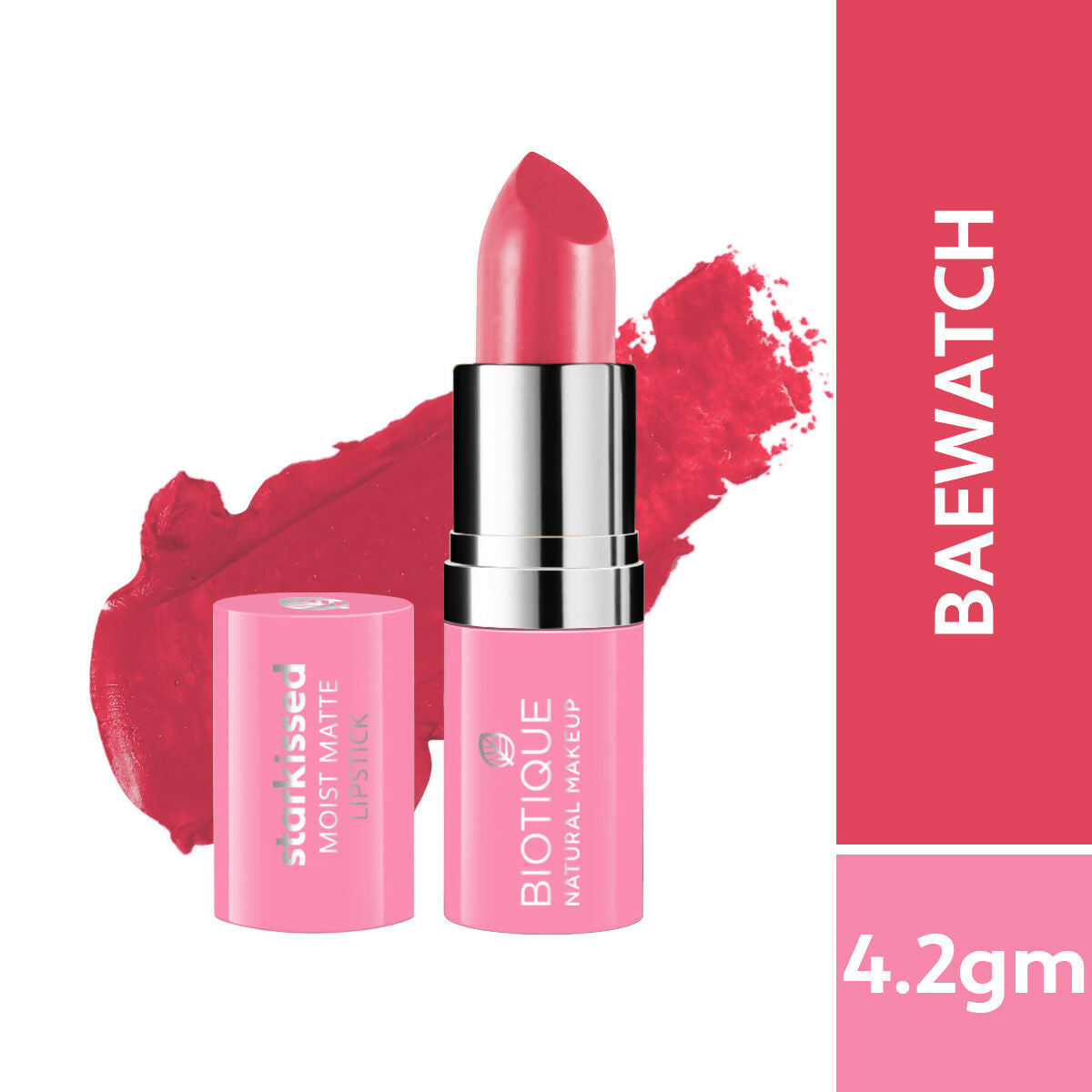 Biotique Starkissed Moist Matte Lipstick - Baewatch Biotique Starkissed Moist Matte Lipstick - Baewatch