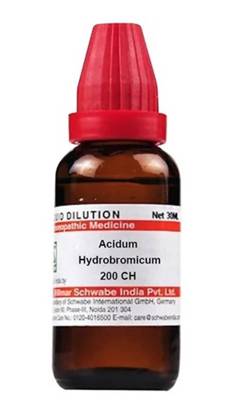 Dr. Willmar Schwabe India Acidum Hydrobromicum Dilution Dr. Willmar Schwabe India Acidum Hydrobromicum Dilution