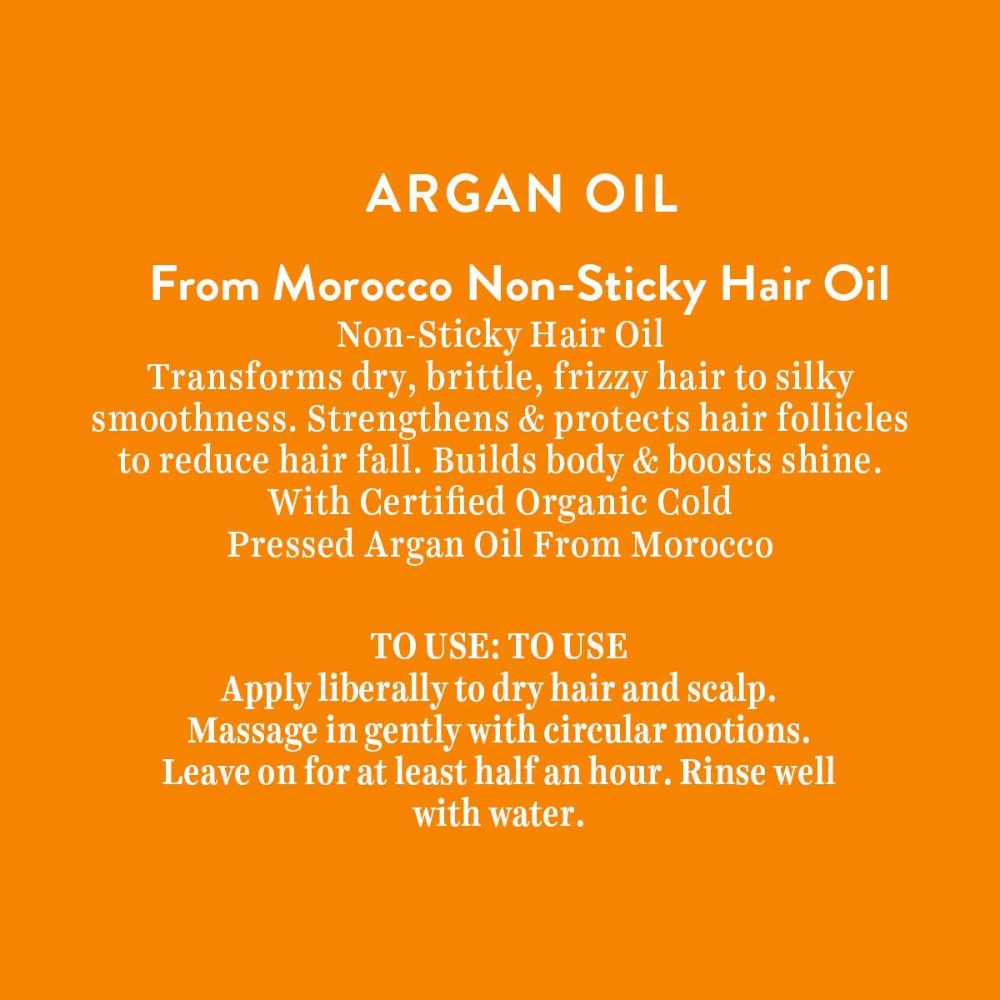 Biotique Advanced Organics Argan Oil From Morocco Non-sticky Hair Oil Biotique Advanced Organics Argan Oil From Morocco Non-sticky Hair Oil