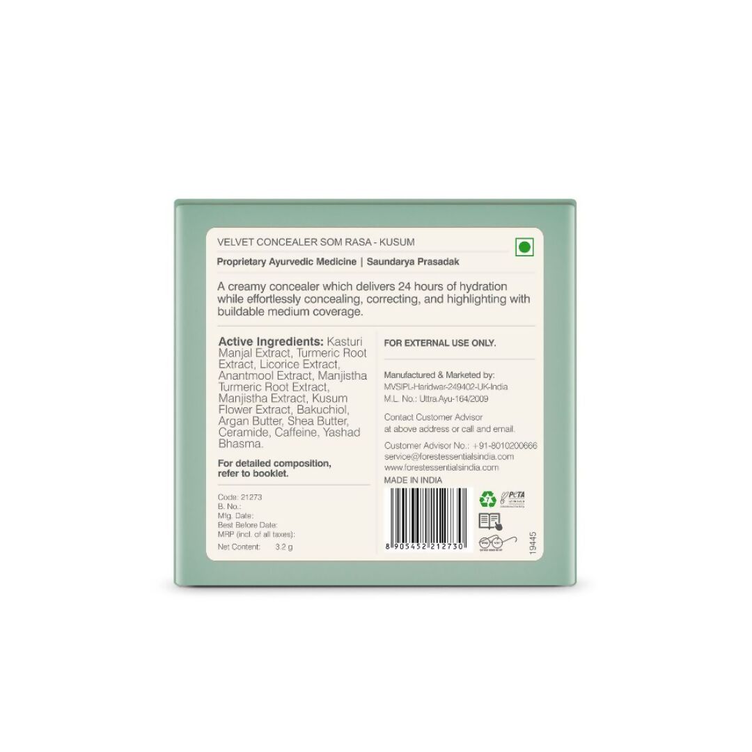 Forest Essentials Som Rasa Velvet Concealer Kusum Forest Essentials Som Rasa Velvet Concealer Kusum