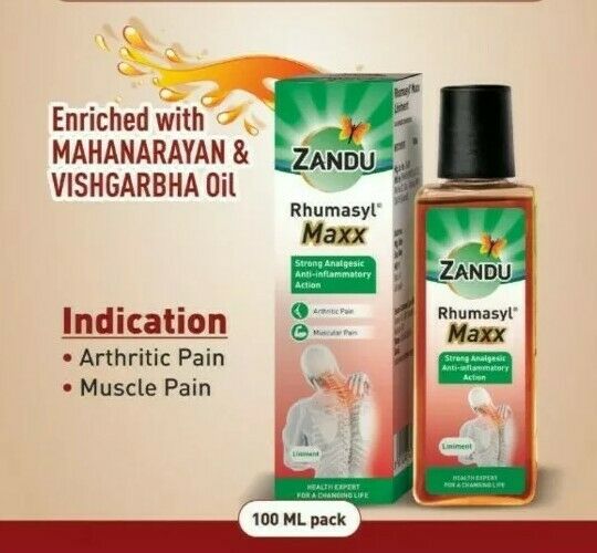 Zandu Rhumasyl Maxx Oil Zandu Rhumasyl Maxx Oil