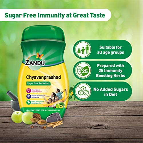 Zandu (Sugar Free) Chyavanprashad - 900 Gm Zandu (Sugar Free) Chyavanprashad - 900 Gm